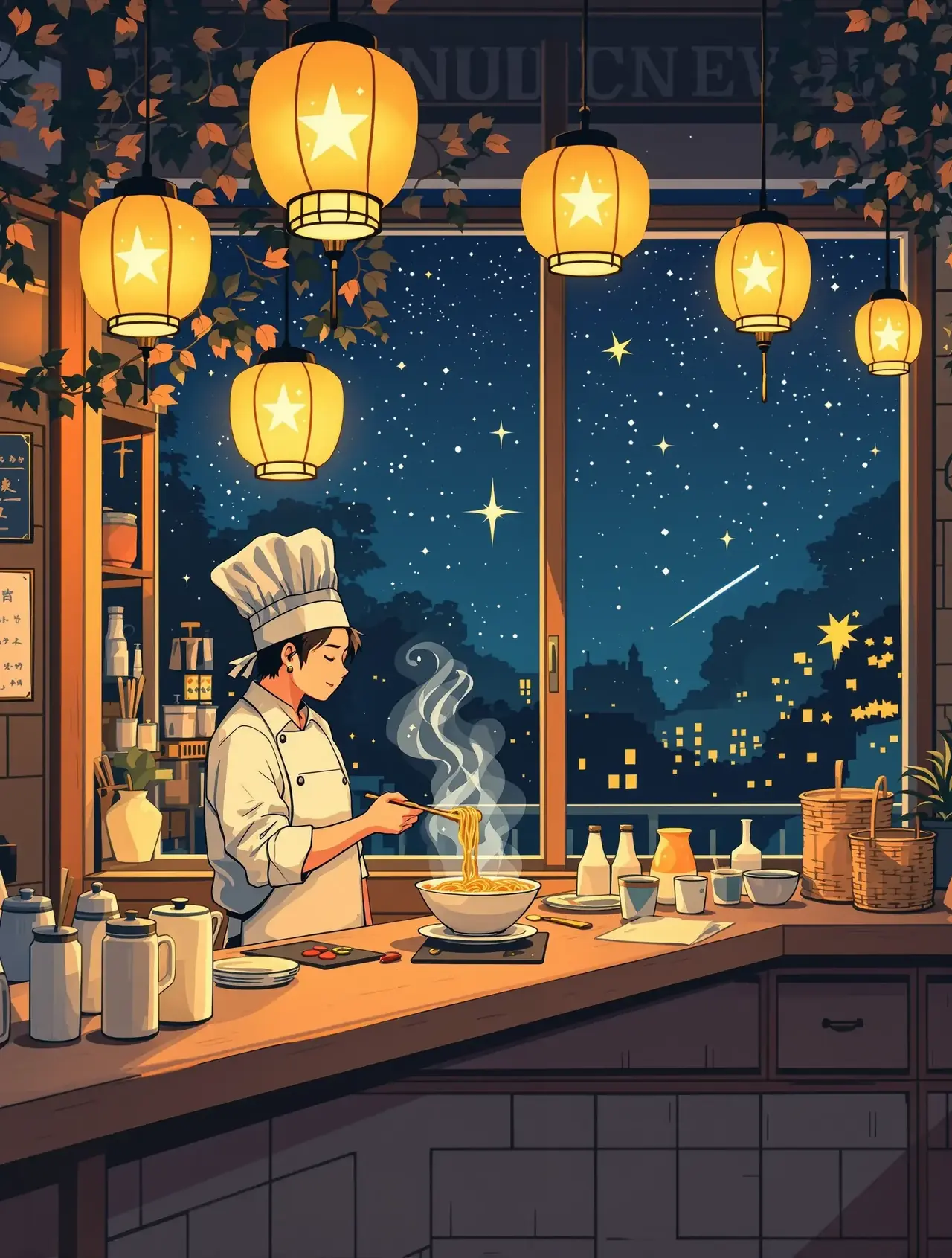 韩漫黄《深夜食堂物语》封面 - 日常精品漫画